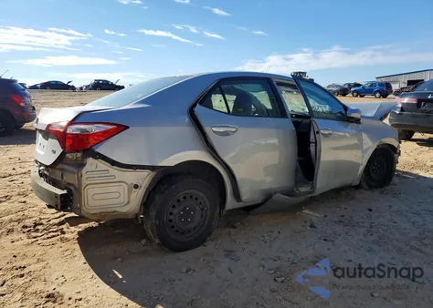 2015 Toyota Corolla L из США, поврежденный, VIN 2T1BURHE9FC344264